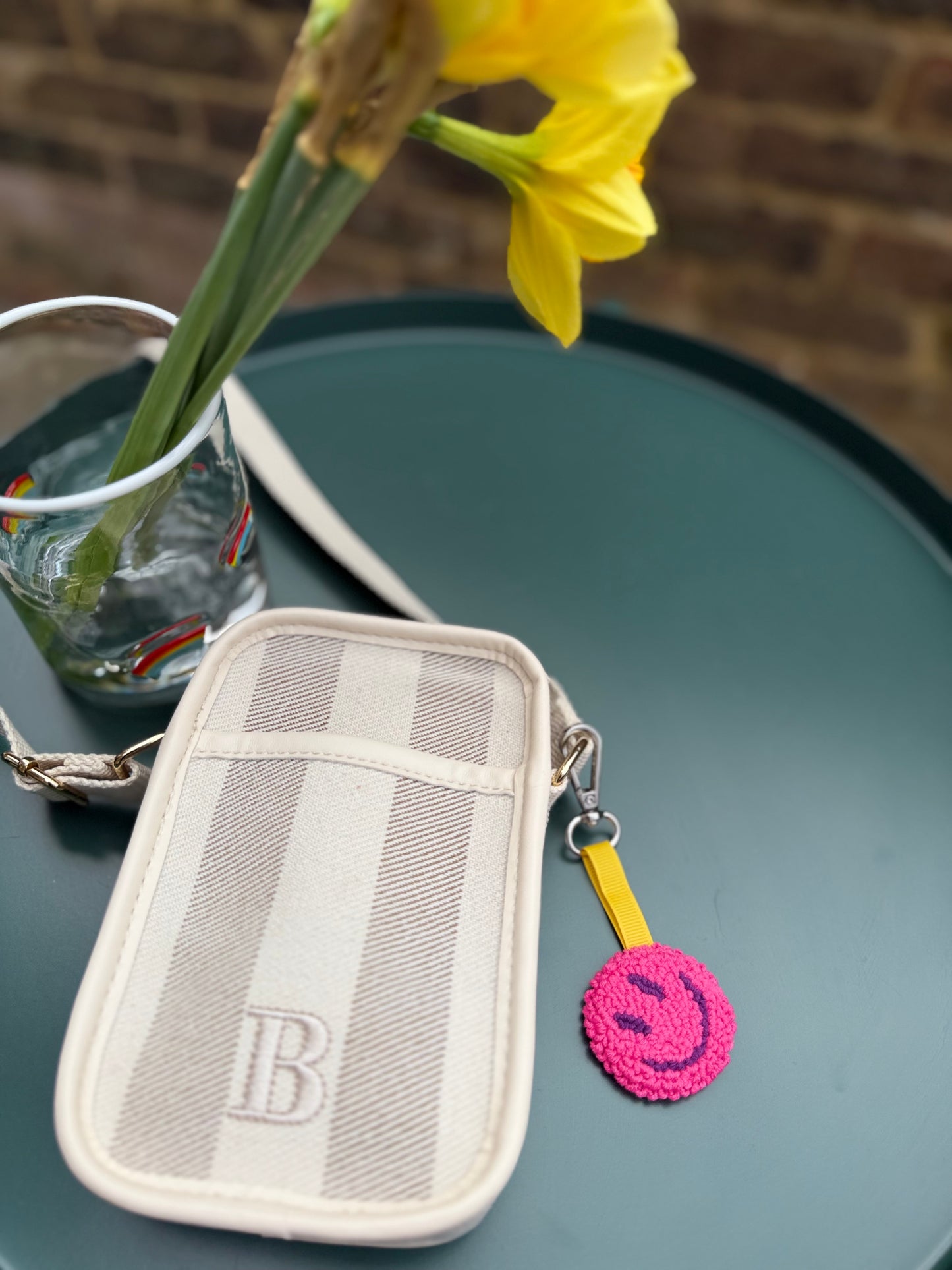 Handmade Punch Needle Keychains – Heart, Smiley & Shell Designs Full of Texture & Joy