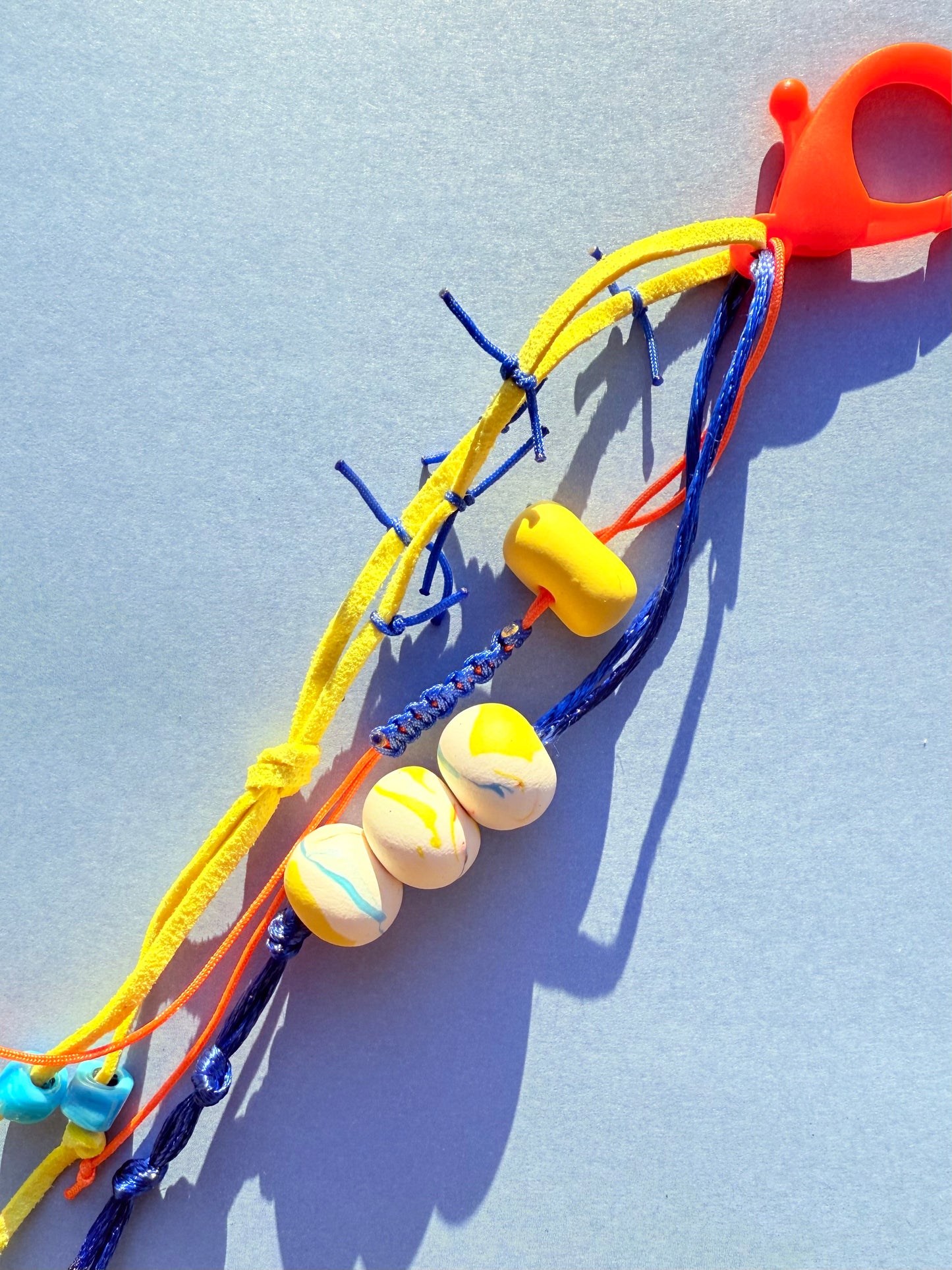 "SUMMER" Polymer Clay Bead Keychains – Colorful, Fun & Full of Personality