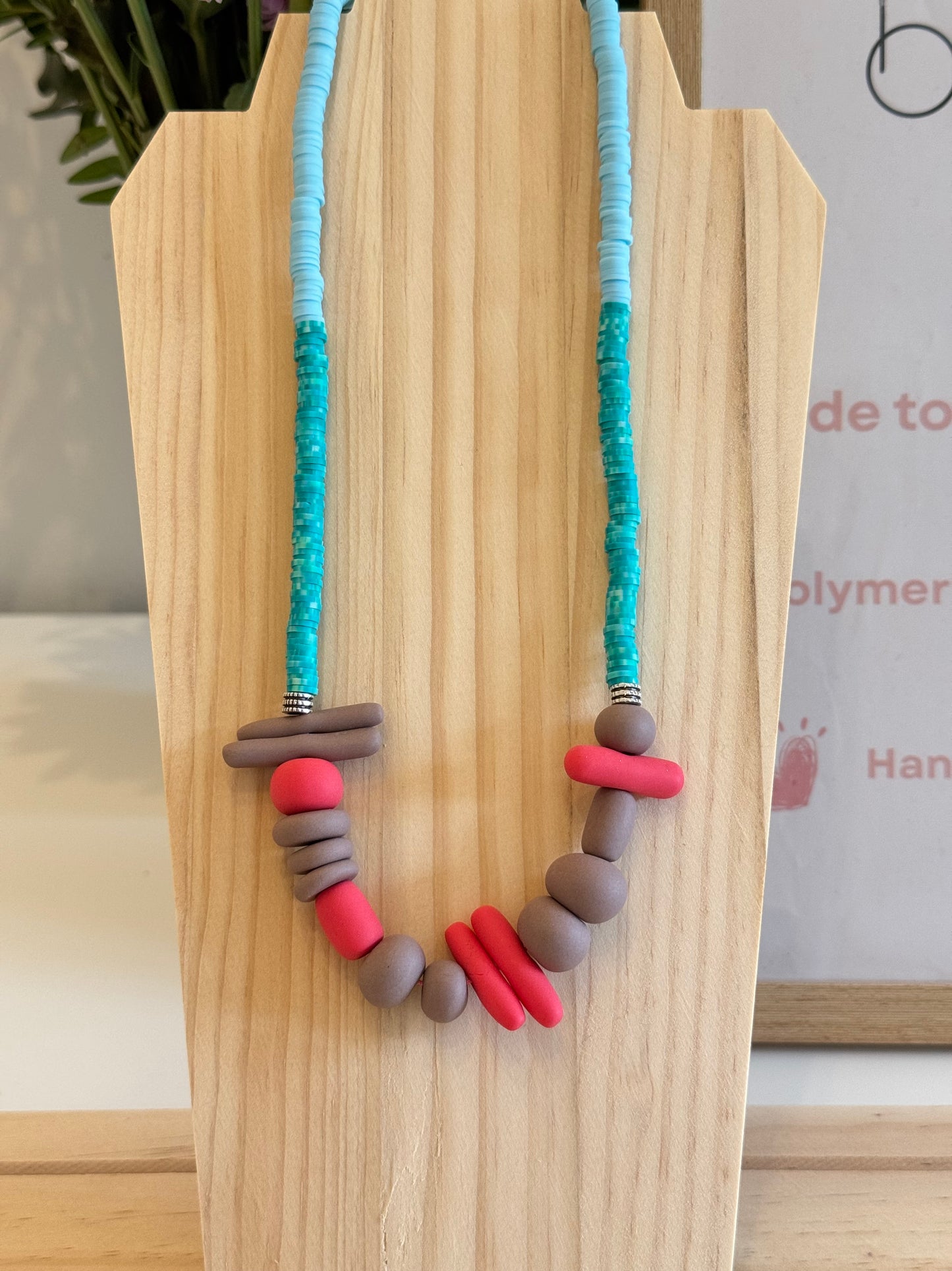 Bubble Pop - Handmade Polymer Clay Necklace