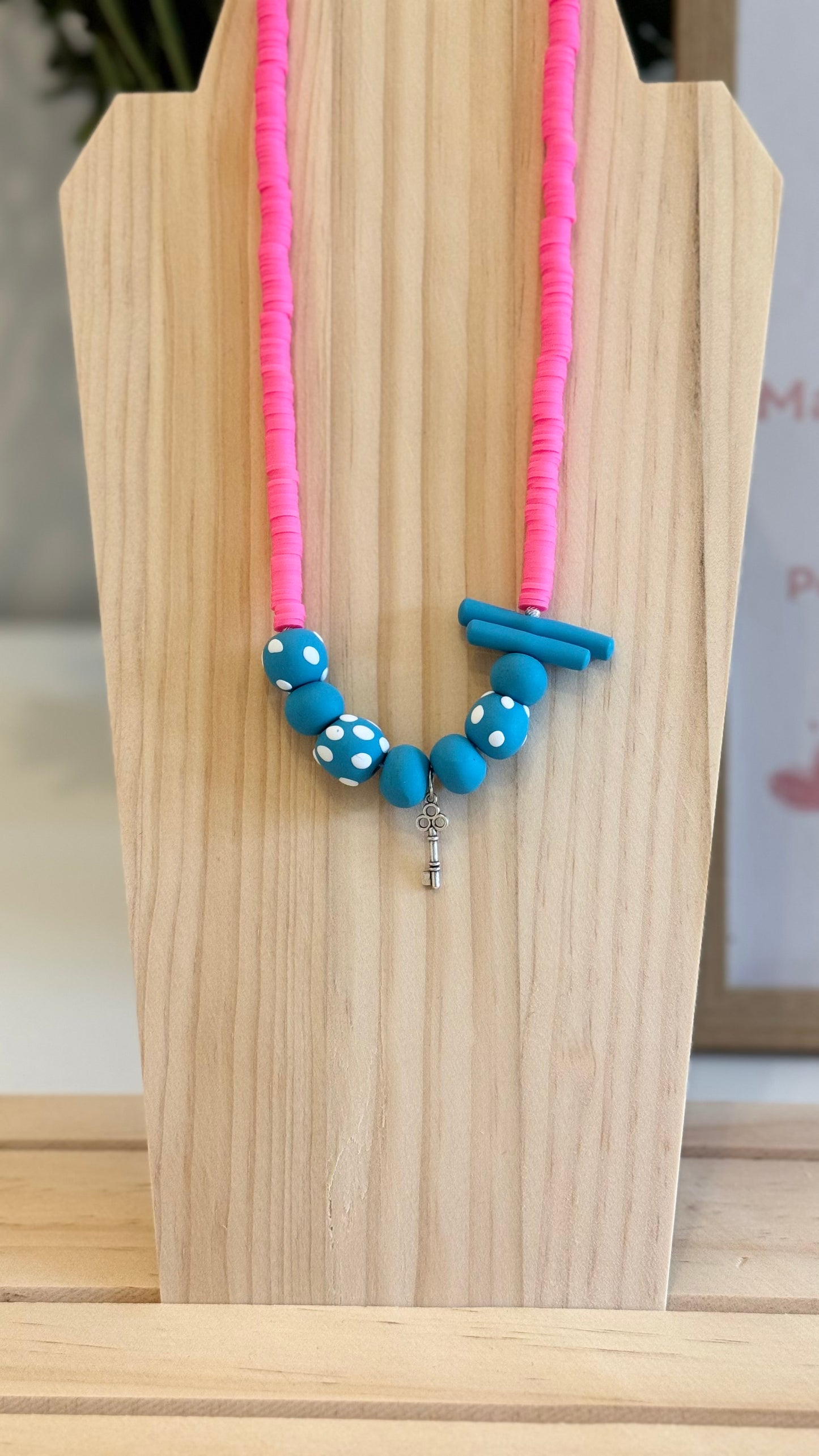 Lollipop Lane - Handmade Polymer Clay Necklace