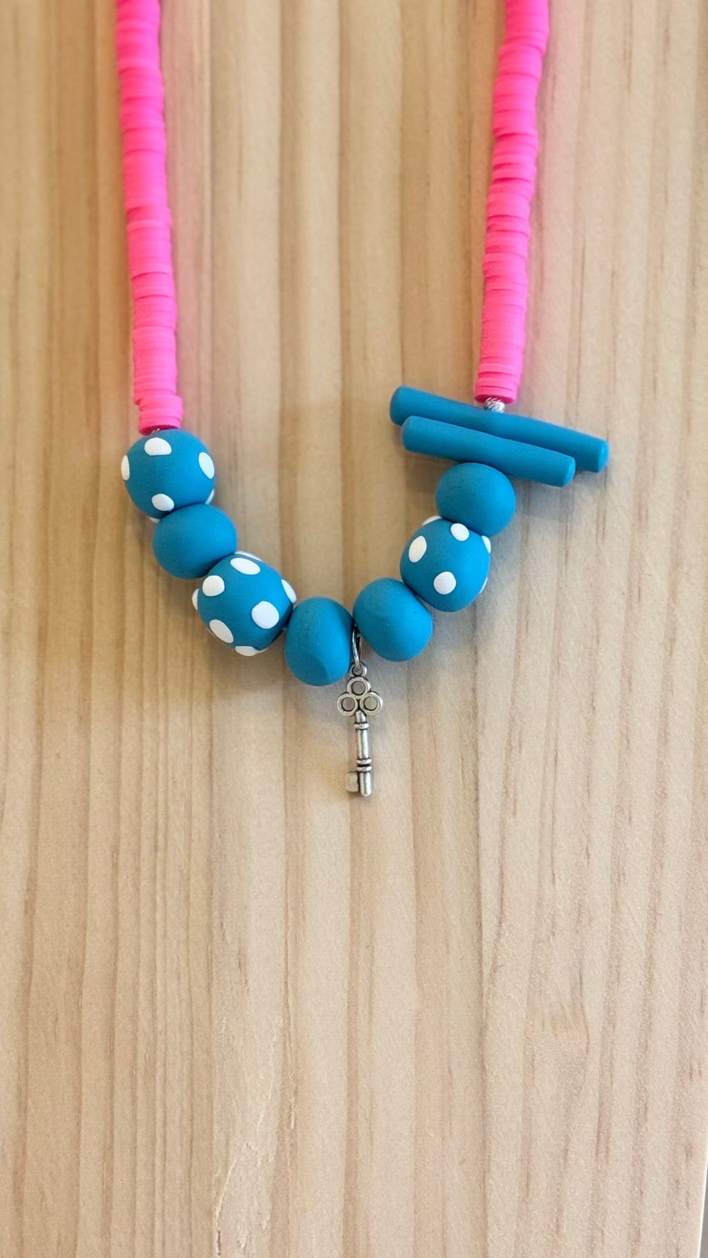 Lollipop Lane - Handmade Polymer Clay Necklace