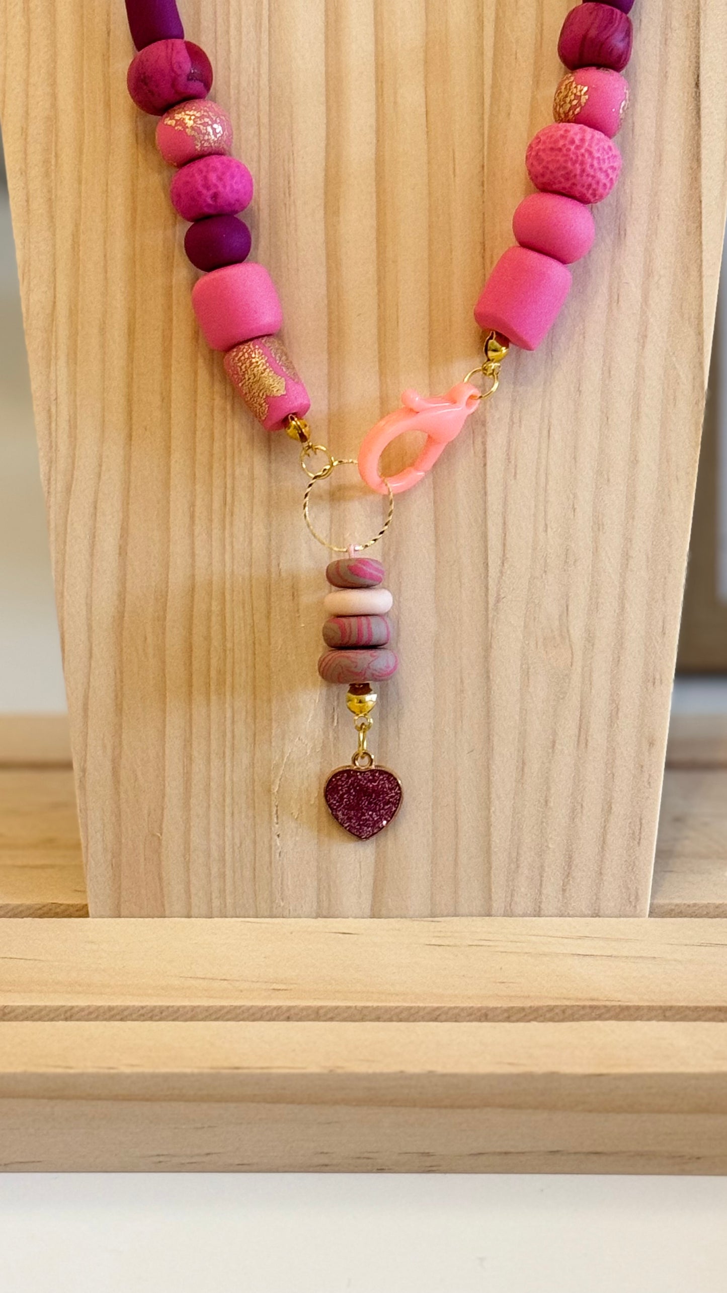 Feel Good Beads - Handmade Polymer Clay Necklace