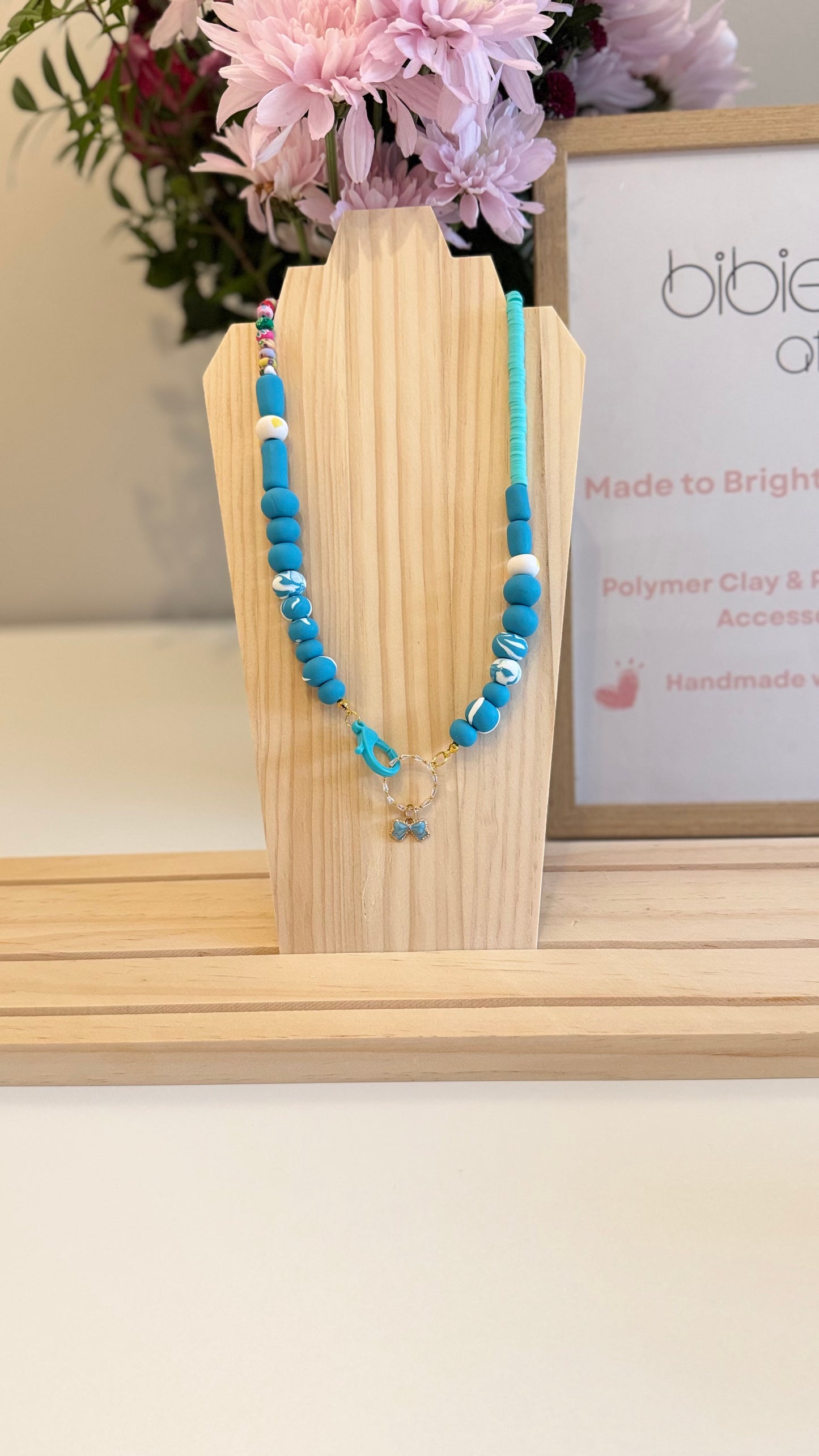 Borough Berry - Handmade Polymer Clay Necklace