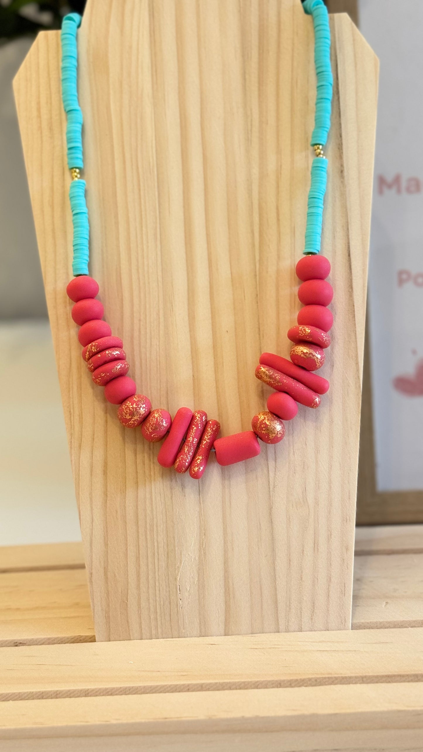 Notting Hill Mood - Handmade Polymer Clay Necklace