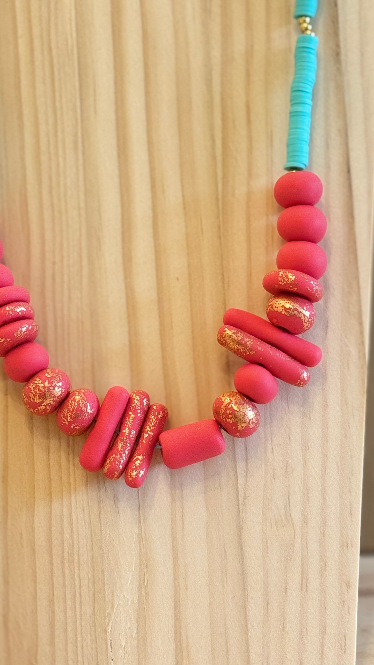Notting Hill Mood - Handmade Polymer Clay Necklace
