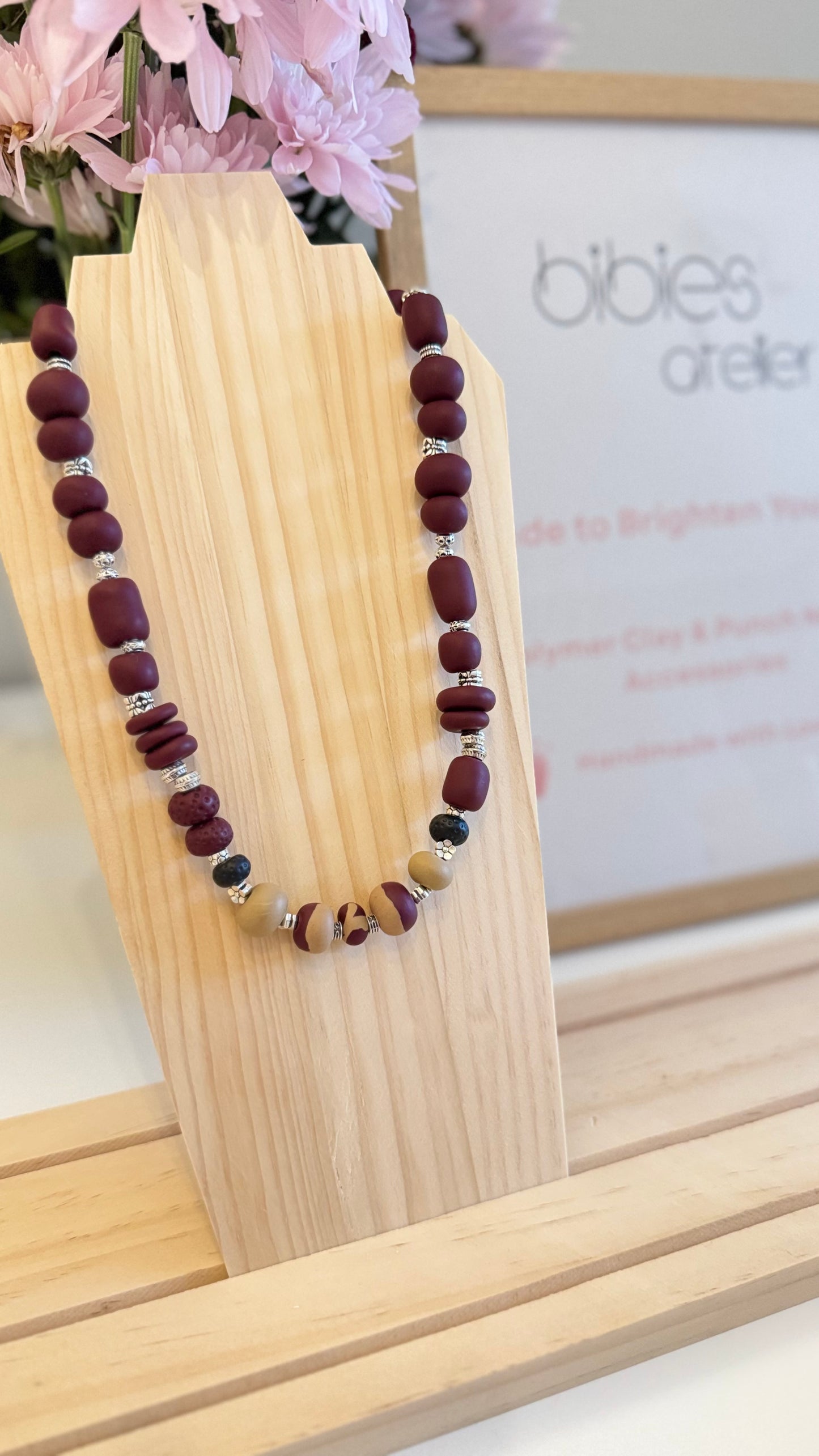 Little Moments - Handmade Polymer Clay Necklace