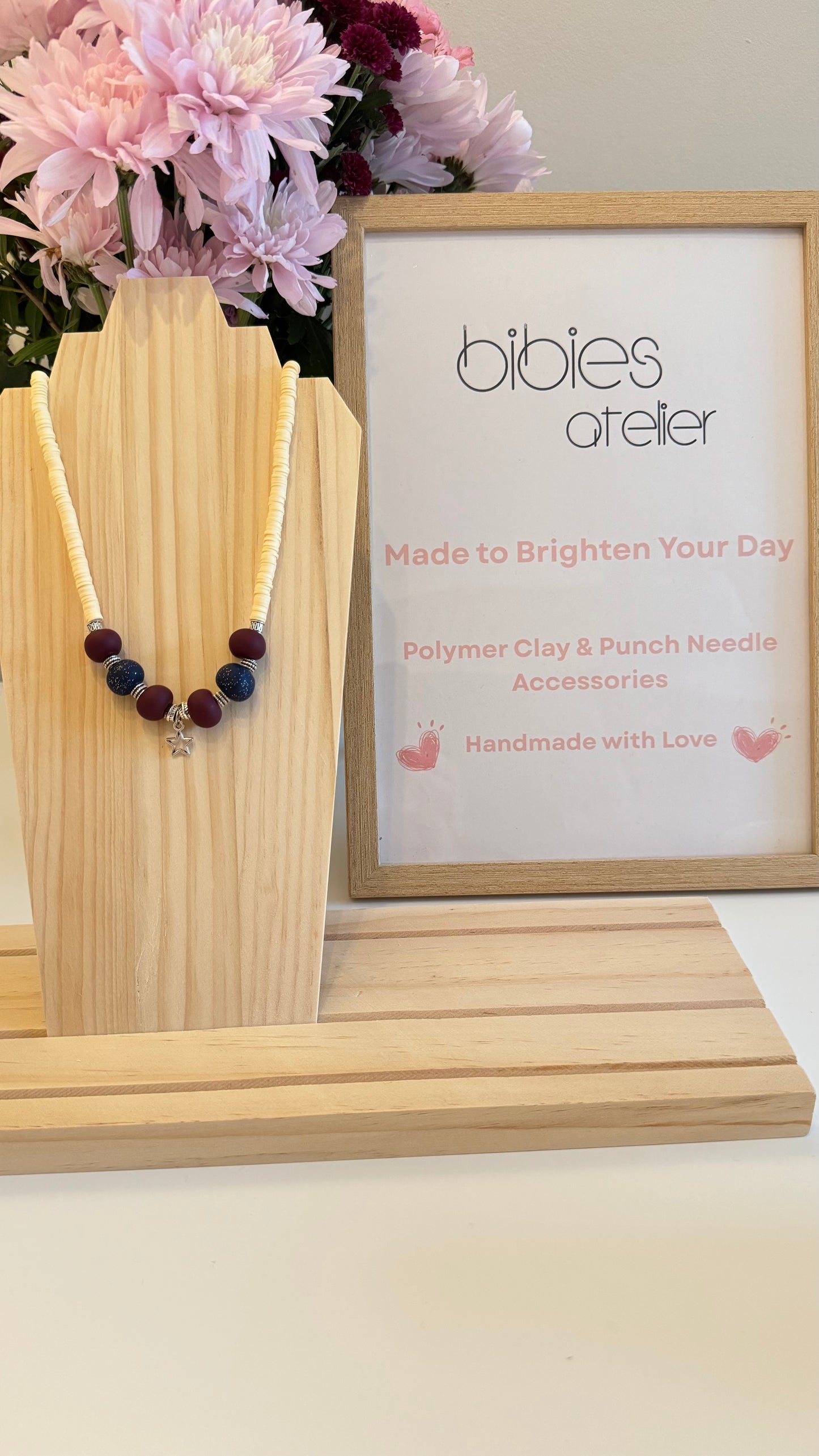 Creative Soul - Handmade Polymer Clay Necklace