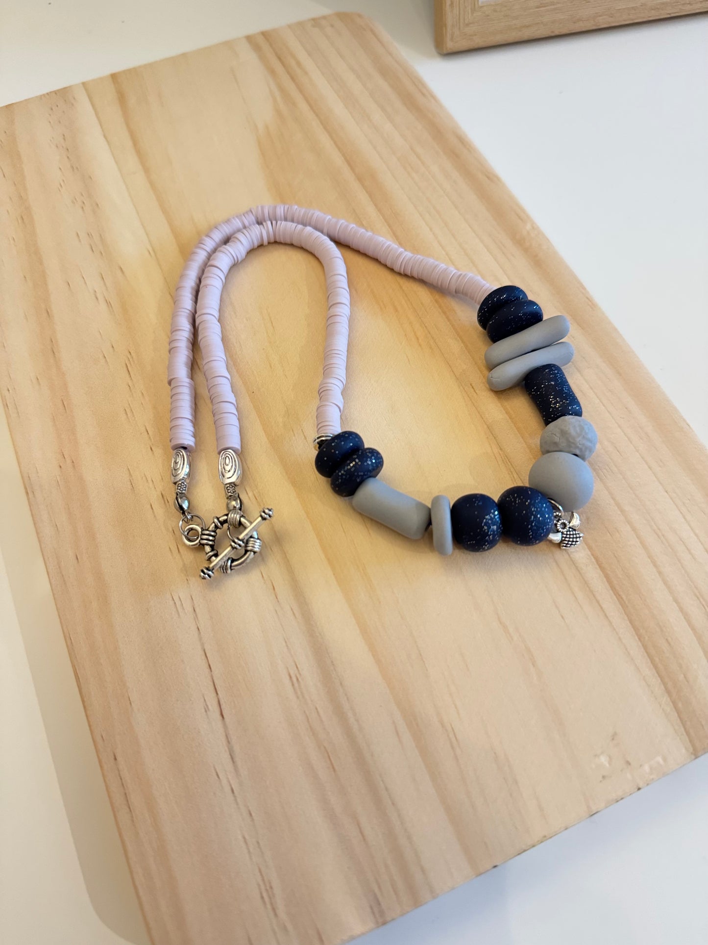 Feel Good - Handmade Polymer Clay Necklace