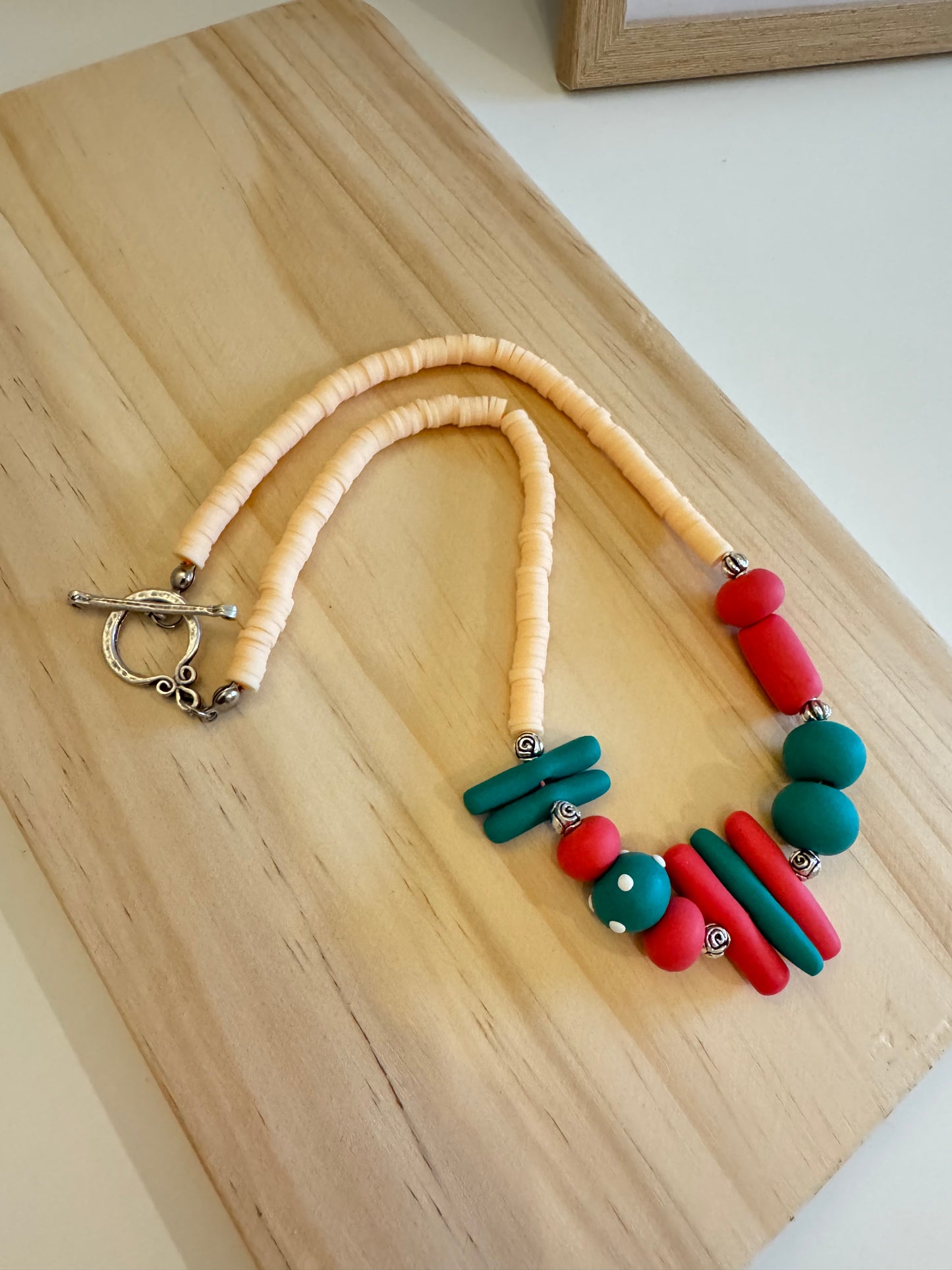 Shoreditch Spark - Handmade Polymer Clay Necklace