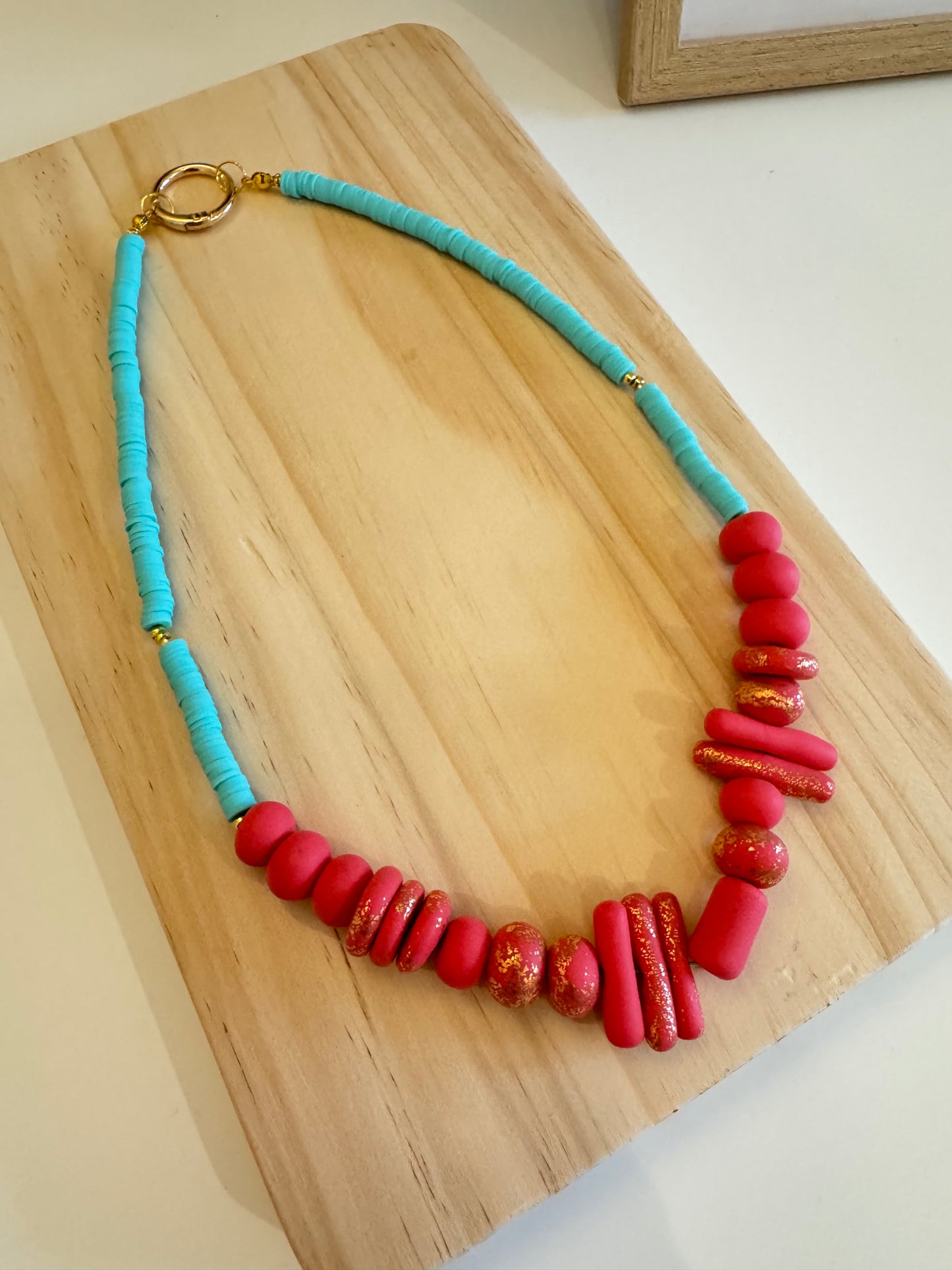 Notting Hill Mood - Handmade Polymer Clay Necklace
