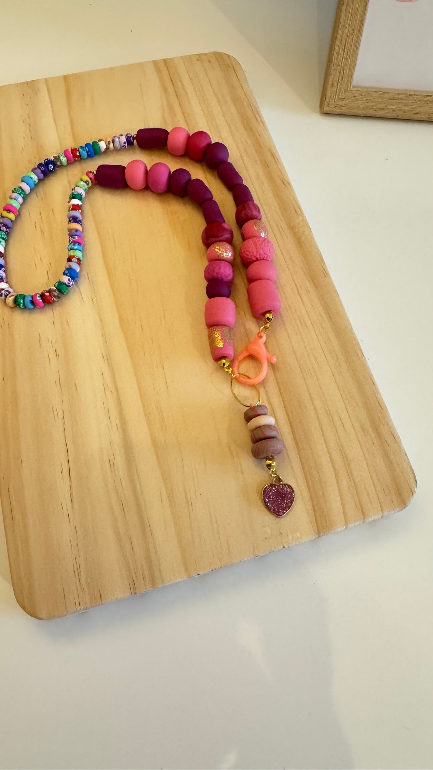 Feel Good Beads - Handmade Polymer Clay Necklace