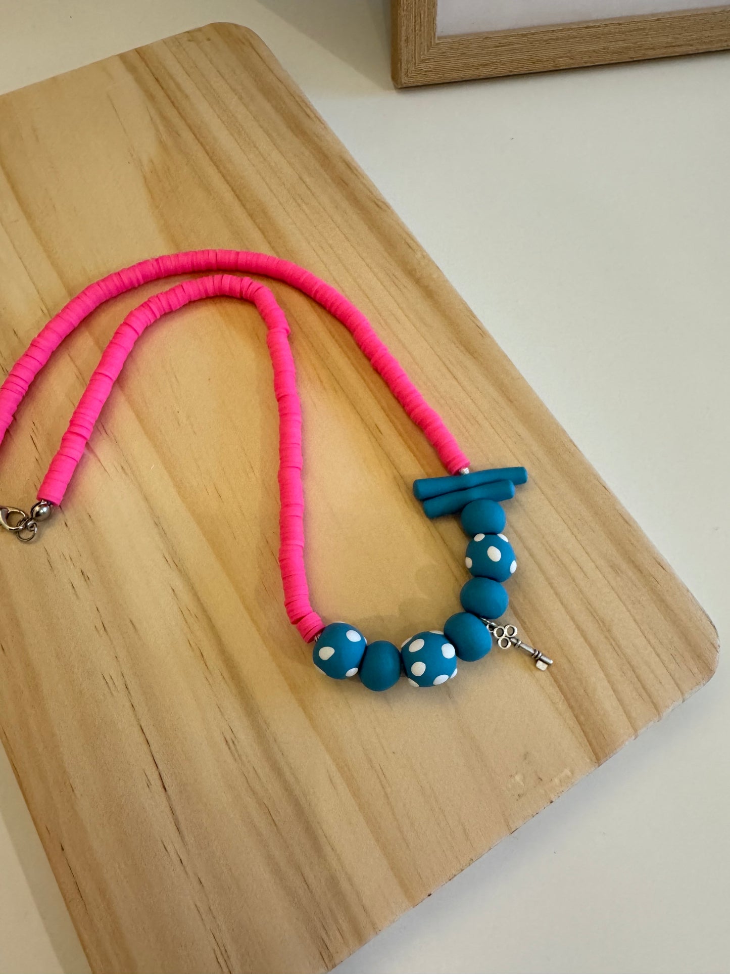 Lollipop Lane - Handmade Polymer Clay Necklace