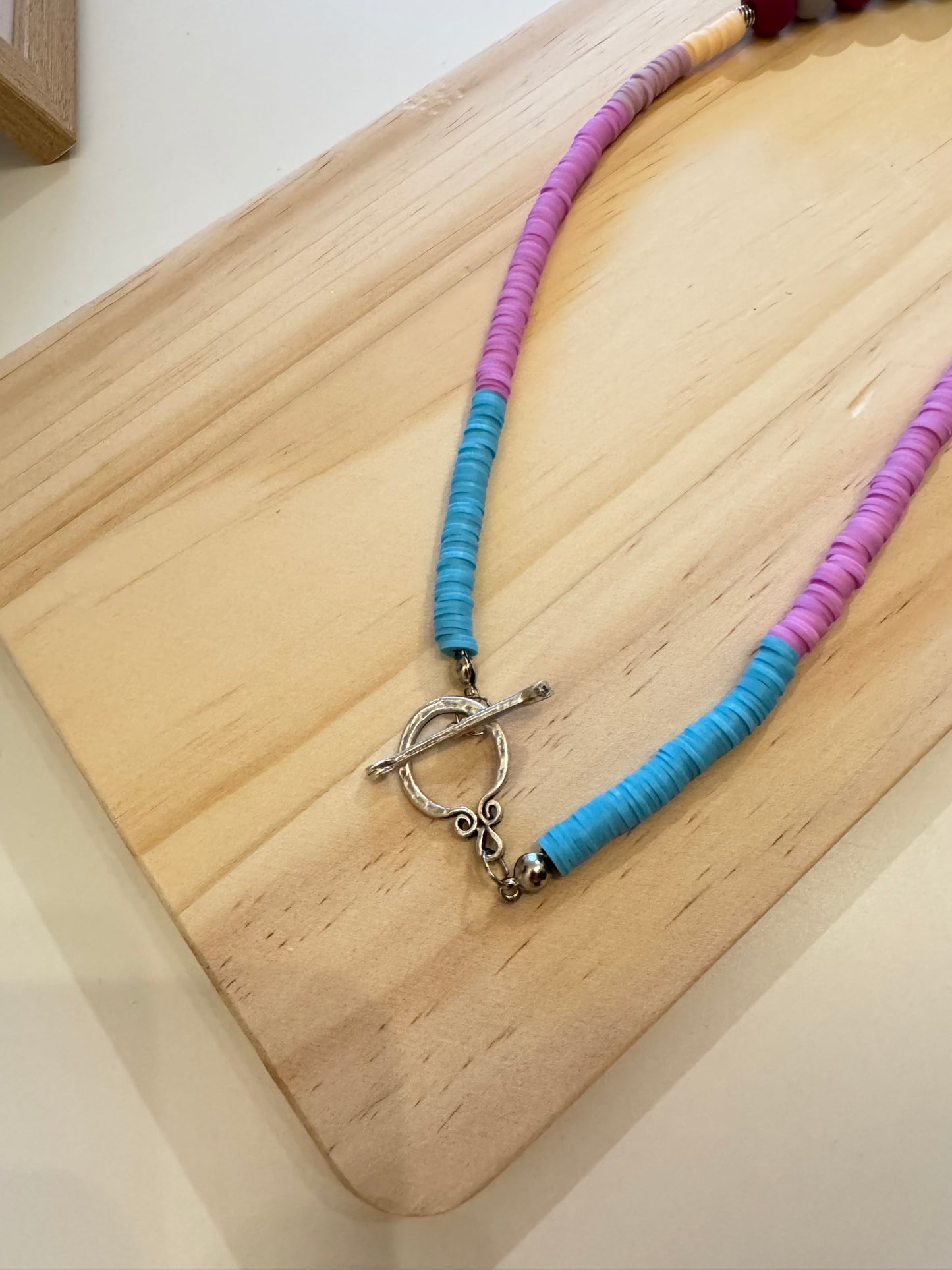 Honey Glow - Handmade Polymer Clay Necklace