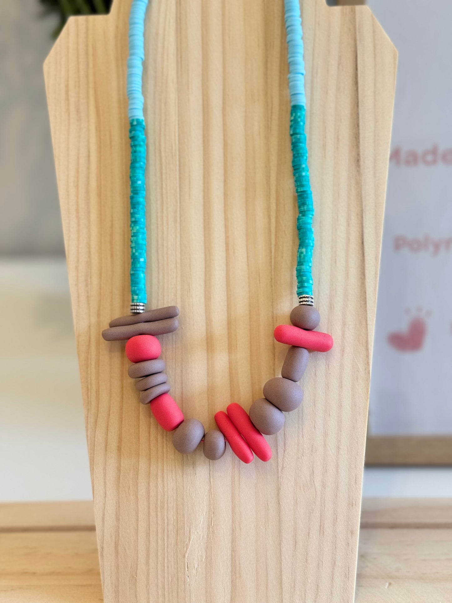 Bubble Pop - Handmade Polymer Clay Necklace