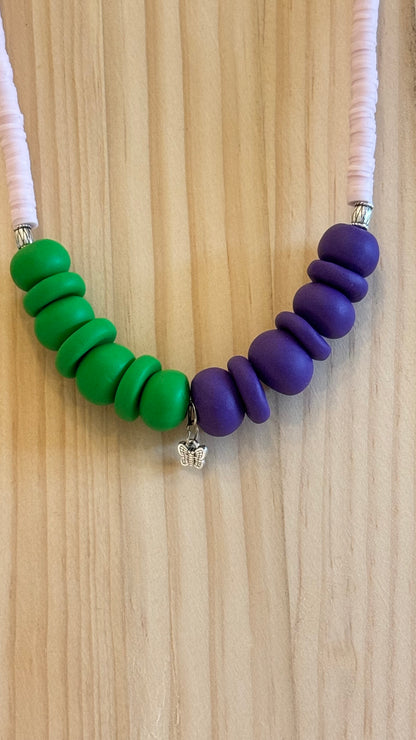 Soho Sunday - Handmade Polymer Clay Necklace