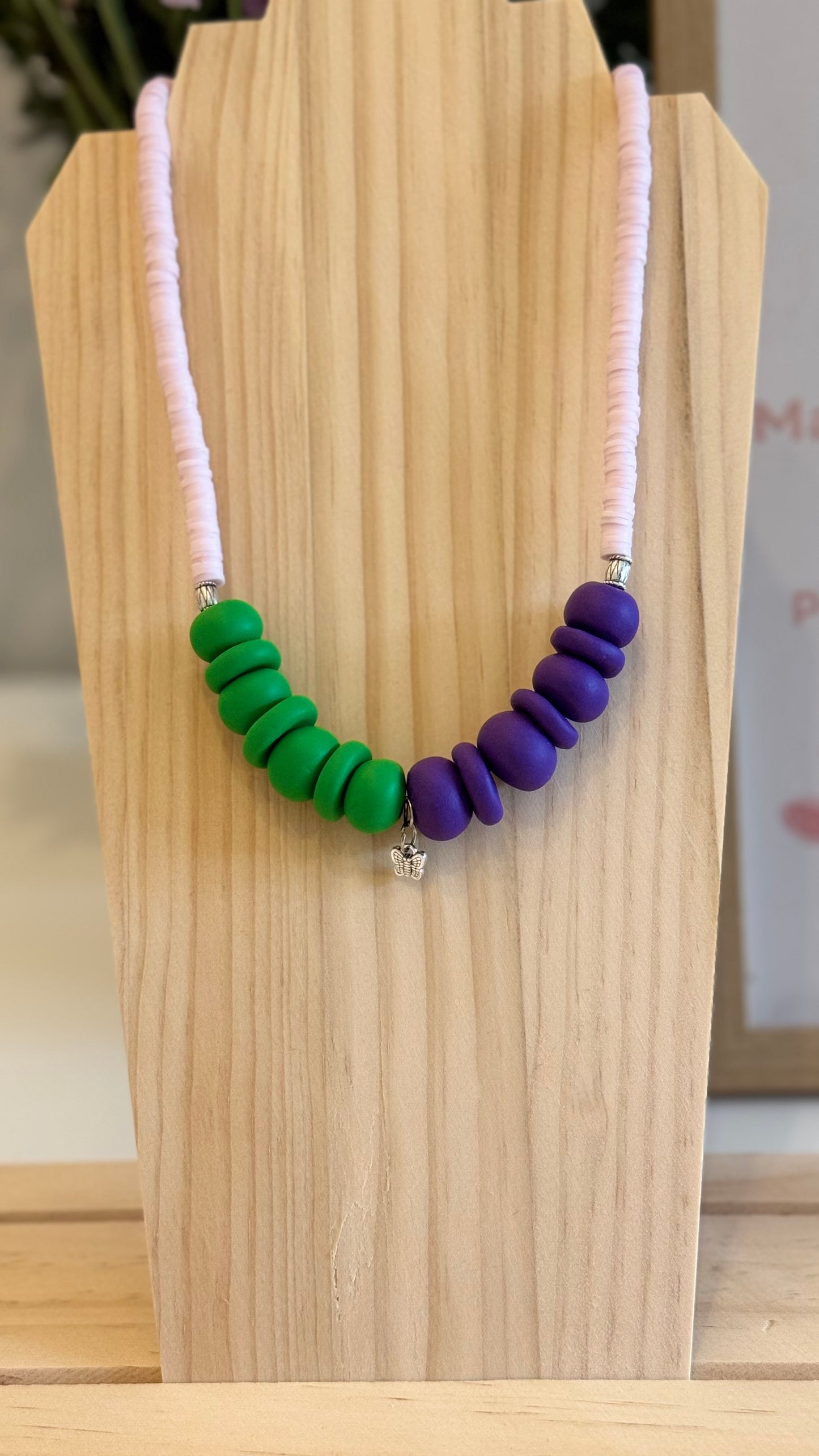 Soho Sunday - Handmade Polymer Clay Necklace