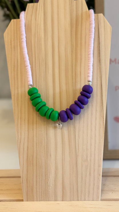 Soho Sunday - Handmade Polymer Clay Necklace