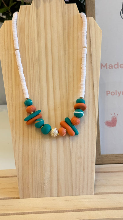 Shine On - Handmade Polymer Clay Necklace