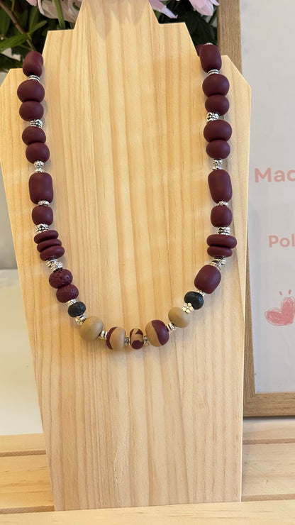 Little Moments - Handmade Polymer Clay Necklace