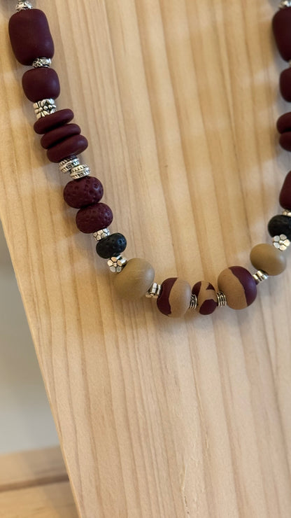 Little Moments - Handmade Polymer Clay Necklace