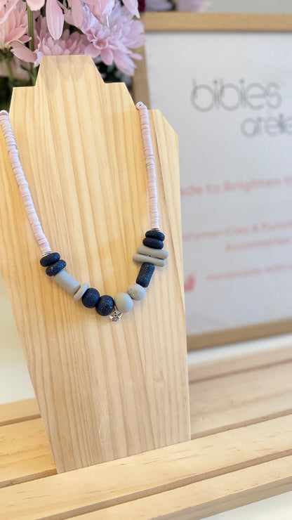 Feel Good - Handmade Polymer Clay Necklace