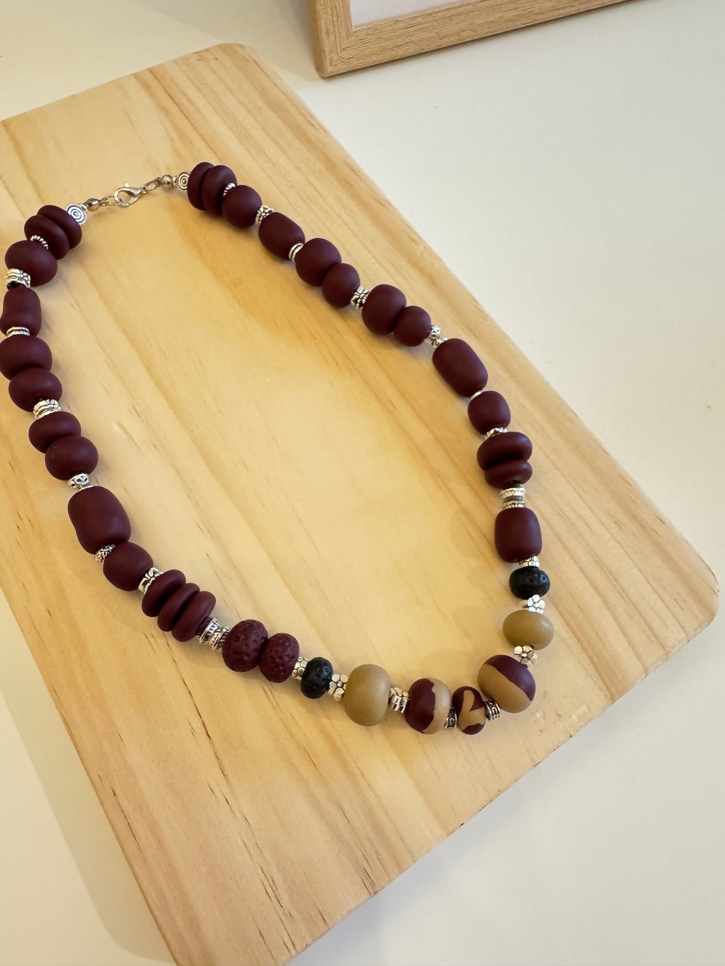 Little Moments - Handmade Polymer Clay Necklace