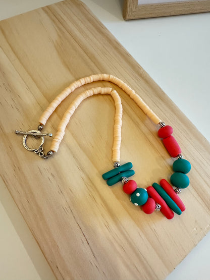 Shoreditch Spark - Handmade Polymer Clay Necklace