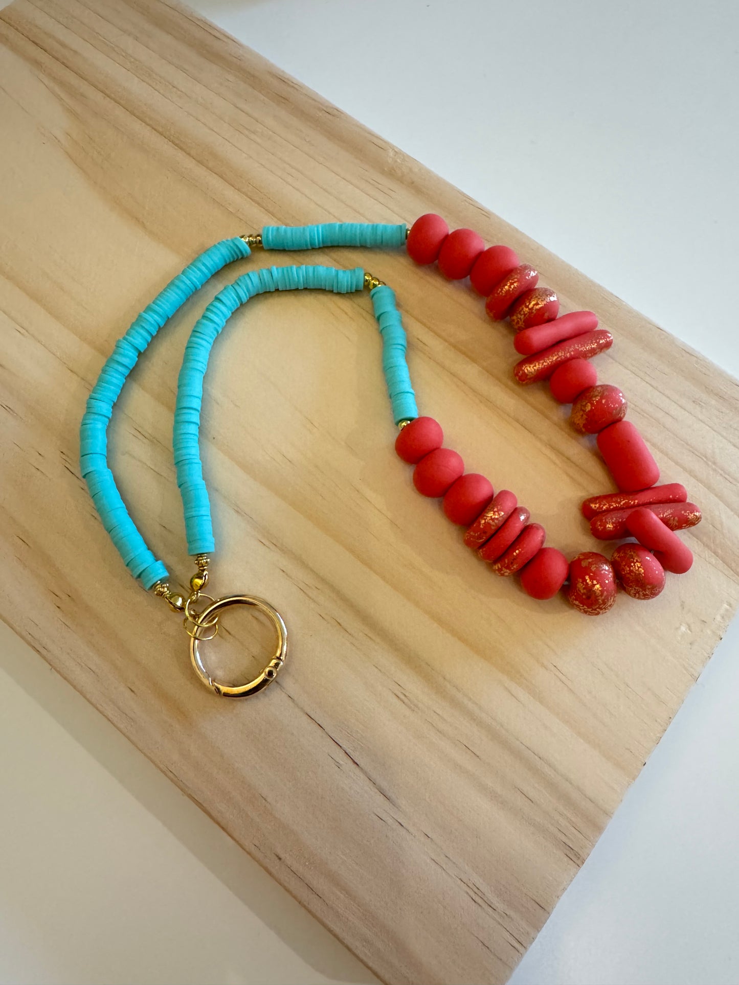 Notting Hill Mood - Handmade Polymer Clay Necklace