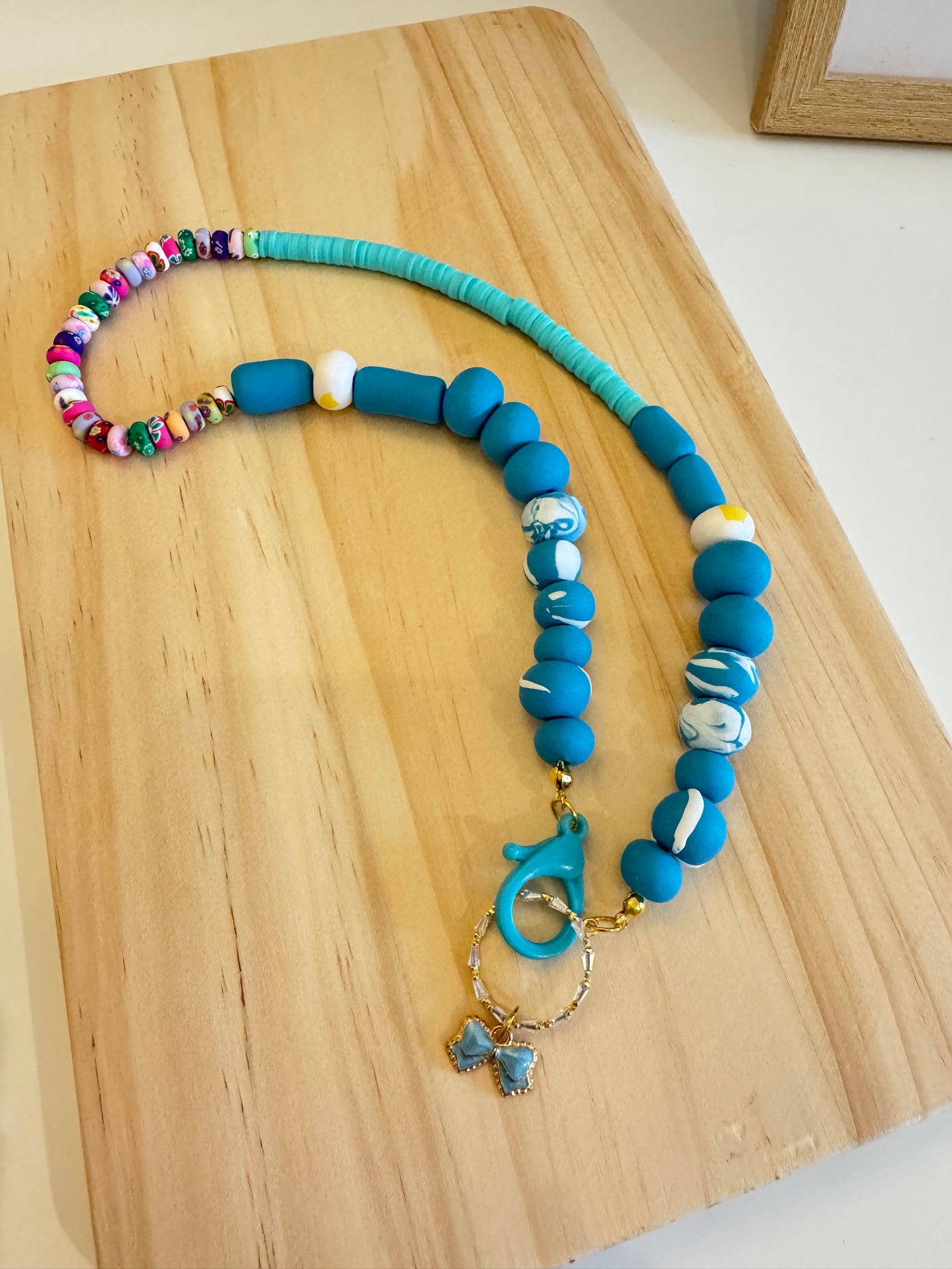 Borough Berry - Handmade Polymer Clay Necklace