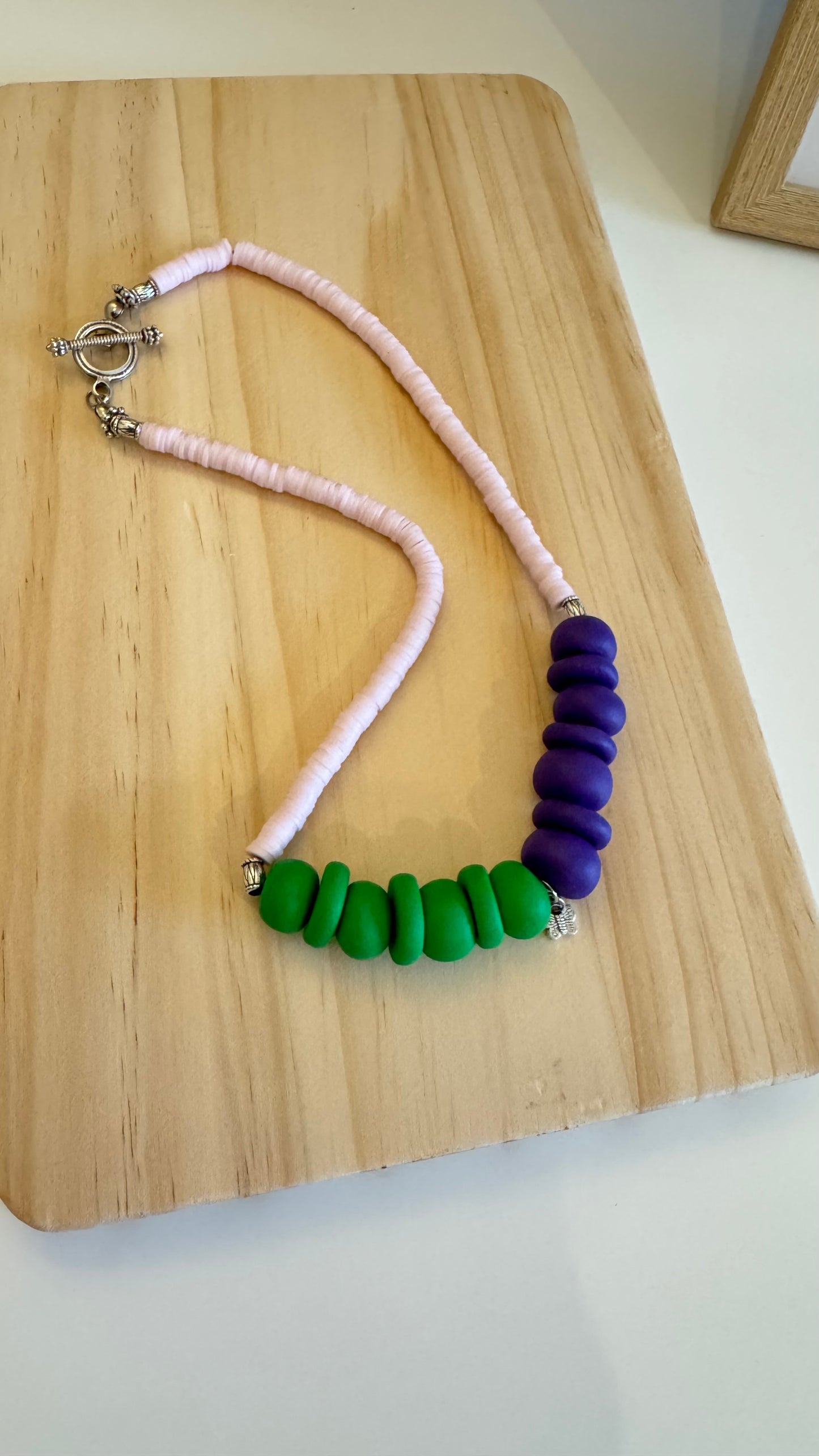 Soho Sunday - Handmade Polymer Clay Necklace