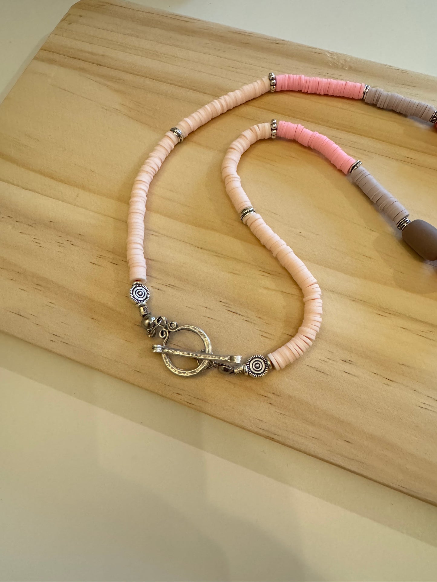 Queen B - Handmade Polymer Clay Necklace