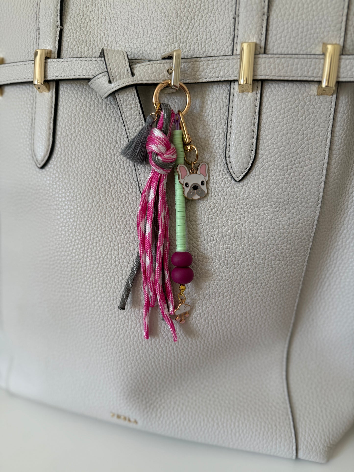 French Pinky Bag Charm