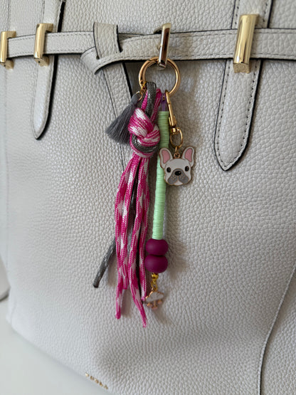 French Pinky Bag Charm