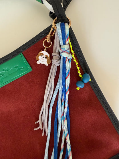 Blue Dog Bag Charm