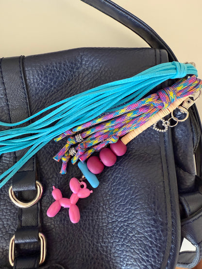 Pink Baloon Bag Charm