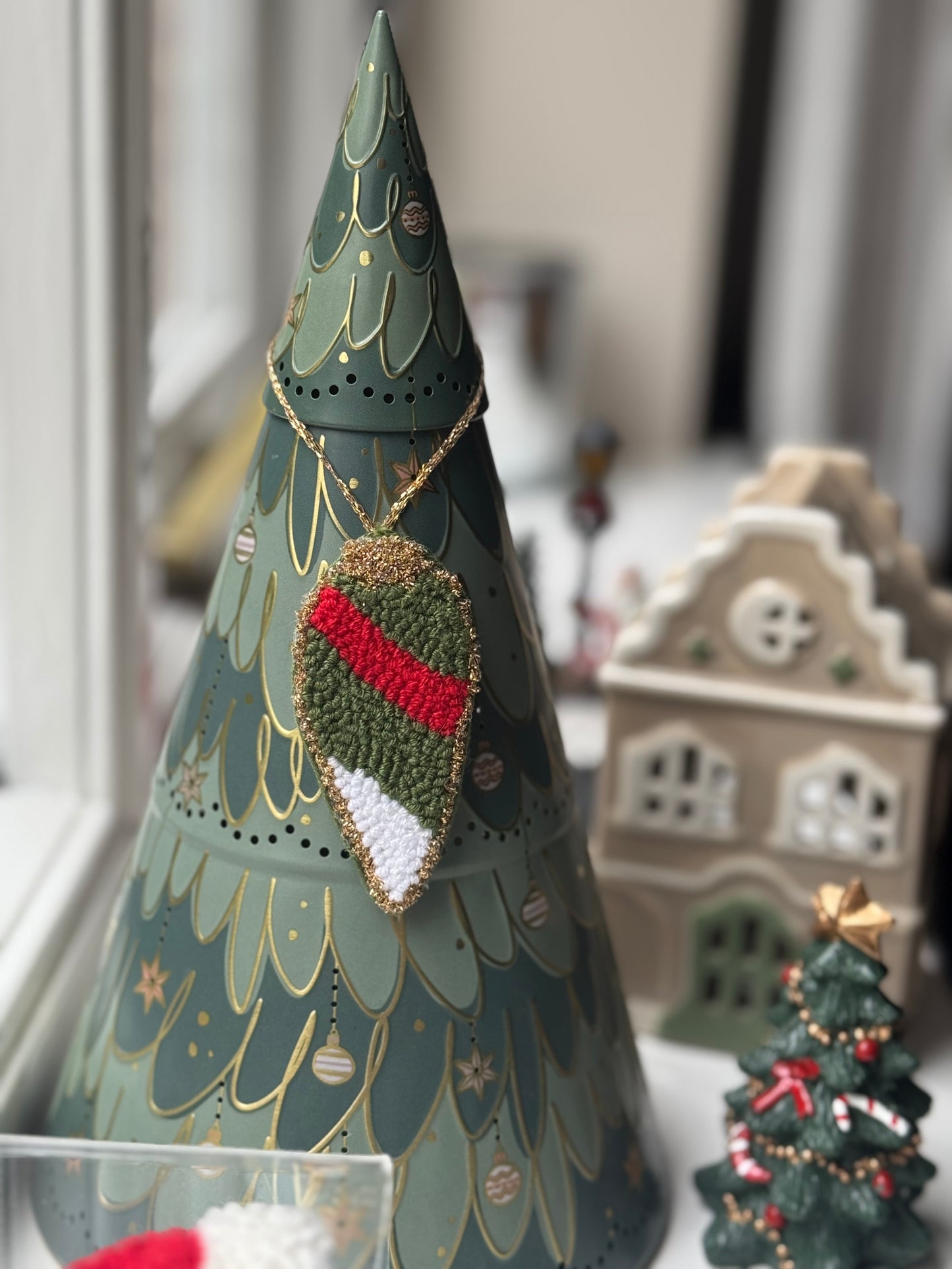 Handmade Christmas Light Bulb Ornament – Brighten Up Your Tree with Holiday Cheer
